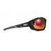 Окуляри захисні з ущільнювачем Global Vision Eyecon (G-Tech™ red), дзеркальні червоні