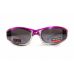 Очки защитные с уплотнителем Global Vision FlashPoint Pink-Silver (silver mirror) зеркальные серые