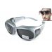 Окуляри захисні з ущільнювачем Global Vision Outfitter Metallic (gray) Anti-Fog, чорні в сірій оправі