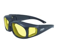 Окуляри захисні з ущільнювачем Global Vision Outfitter (yellow) Anti-Fog, жовті
