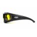 Очки защитные с уплотнителем Global Vision Outfitter (yellow) Anti-Fog, желтые