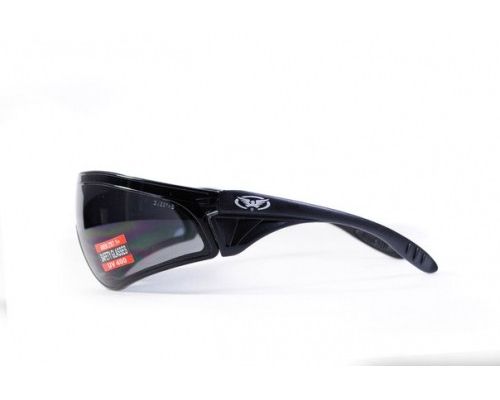 Очки защитные с уплотнителем Global Vision Python (RattleSnake) (gray) Anti-Fog, серые