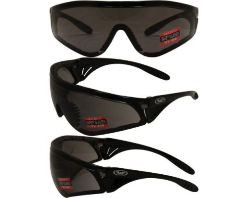 Очки защитные с уплотнителем Global Vision Python (RattleSnake) (gray) Anti-Fog, серые