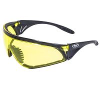 Очки защитные с уплотнителем Global Vision Python (RattleSnake) (yellow) желтые