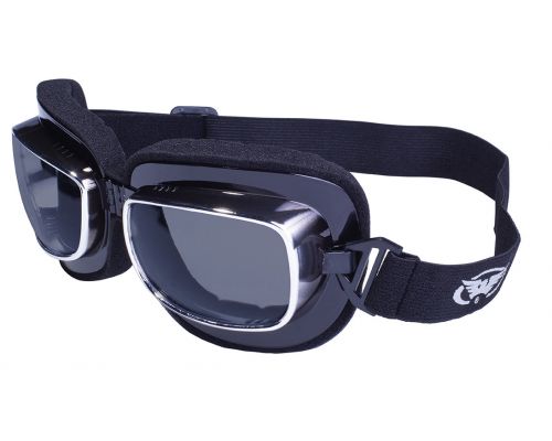 Очки защитные с уплотнителем Global Vision Retro Joe (gray) серые