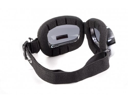 Очки защитные с уплотнителем Global Vision Retro Joe (gray) серые