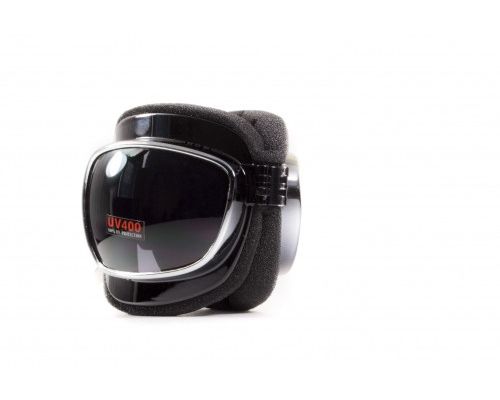 Очки защитные с уплотнителем Global Vision Retro Joe (gray) серые