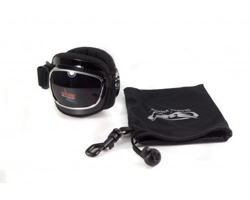 Очки защитные с уплотнителем Global Vision Retro Joe (gray) серые
