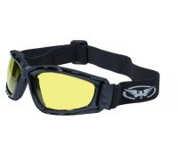 Очки защитные с уплотнителем Global Vision Trip (yellow) желтые