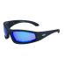 Очки защитные с уплотнителем Global Vision Triumphant (G-Tech™ blue) синие зеркальные