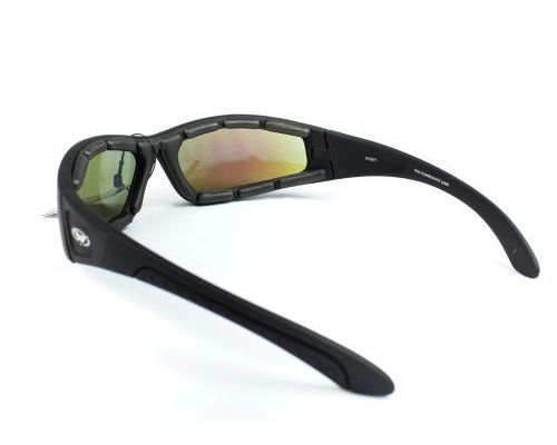 Очки защитные с уплотнителем Global Vision Triumphant (G-Tech™ blue) синие зеркальные