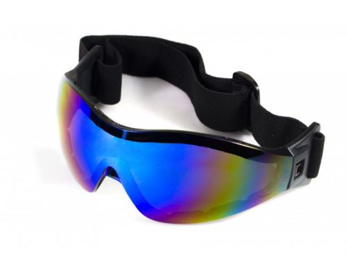 Очки защитные с уплотнителем Global Vision Z-33 (G-Tech™ blue) Anti-Fog, синие зеркальные Очки защитные с уплотнителем Global Vision Z-33 (G-Tech™ blue) Anti-Fog, синие зеркальные