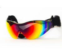 Очки защитные с уплотнителем Global Vision Z-33 (G-Tech™ red) Anti-Fog, красные зеркальные
