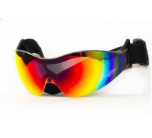 Окуляри захисні з ущільнювачем Global Vision Z-33 (G-Tech™ red) Anti-Fog, дзеркальні червоні