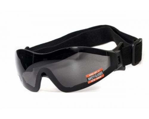 Очки защитные с уплотнителем Global Vision Z-33 (gray) Anti-Fog, серые Очки защитные с уплотнителем Global Vision Z-33 (gray) Anti-Fog, серые