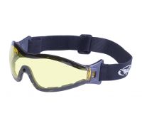 Очки защитные с уплотнителем Global Vision Z-33 (yellow) Anti-Fog, желтые