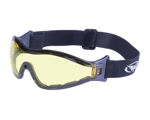 Очки защитные с уплотнителем Global Vision Z-33 (yellow) Anti-Fog, желтые Очки защитные с уплотнителем Global Vision Z-33 (yellow) Anti-Fog, желтые