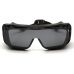 Очки защитные с уплотнителем Pyramex Cappture-Plus (gray) Anti-Fog, серые