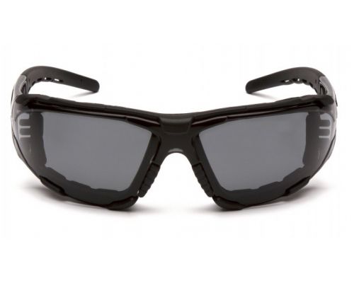 Окуляри захисні з ущільнювачем Pyramex Fyxate (gray) Anti-Fog, чорні Окуляри захисні з ущільнювачем Pyramex Fyxate (gray) Anti-Fog, чорні