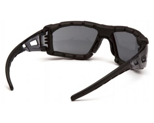Окуляри захисні з ущільнювачем Pyramex Fyxate (gray) Anti-Fog, чорні Окуляри захисні з ущільнювачем Pyramex Fyxate (gray) Anti-Fog, чорні