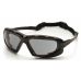 Очки защитные с уплотнителем Pyramex Highlander-PLUS (gray) Anti-Fog, серые