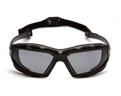 Очки защитные с уплотнителем Pyramex Highlander-PLUS (gray) Anti-Fog, серые Очки защитные с уплотнителем Pyramex Highlander-PLUS (gray) Anti-Fog, серые