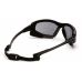 Очки защитные с уплотнителем Pyramex Highlander-PLUS (gray) Anti-Fog, серые