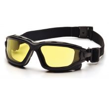 Окуляри захисні з ущільнювачем Pyramex i-Force Slim (amber) Anti-Fog, жовті