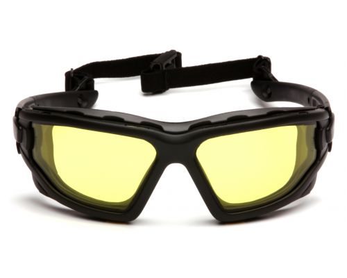 Окуляри захисні з ущільнювачем Pyramex i-Force Slim (amber) Anti-Fog, жовті Окуляри захисні з ущільнювачем Pyramex i-Force Slim (amber) Anti-Fog, жовті