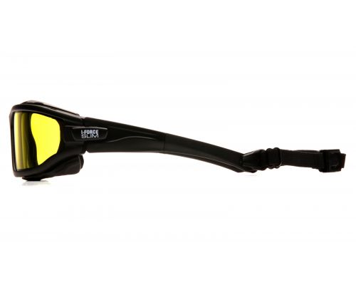 Окуляри захисні з ущільнювачем Pyramex i-Force Slim (amber) Anti-Fog, жовті Окуляри захисні з ущільнювачем Pyramex i-Force Slim (amber) Anti-Fog, жовті