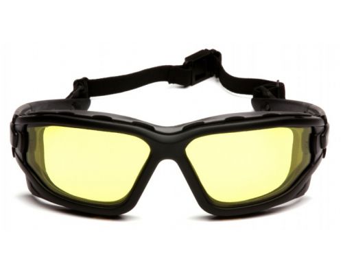 Окуляри захисні з ущільнювачем Pyramex i-Force XL (amber) Anti-Fog, жовті Окуляри захисні з ущільнювачем Pyramex i-Force XL (amber) Anti-Fog, жовті