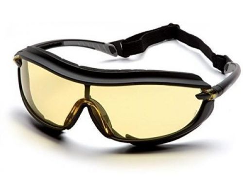 Окуляри захисні з ущільнювачем Pyramex XS3 Plus (amber) Anti-Fog, жовті Окуляри захисні з ущільнювачем Pyramex XS3 Plus (amber) Anti-Fog, жовті