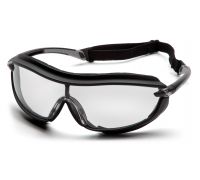 Окуляри захисні з ущільнювачем Pyramex XS3 Plus (clear) Anti-Fog, прозорі