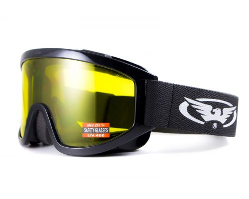 Захисні окуляри Global Vision Wind-Shield (yellow) Anti-Fog, жовті Захисні окуляри Global Vision Wind-Shield (yellow) Anti-Fog, жовті