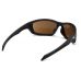 Захисні окуляри Venture Gear Tactical Howitzer Black (bronze) Anti-Fog, коричневі в чорній оправі