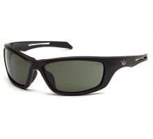 Захисні окуляри Venture Gear Tactical Howitzer Black (forest gray) Anti-Fog, чорно-зелені в чорній оправі