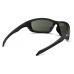 Захисні окуляри Venture Gear Tactical Howitzer Black (forest gray) Anti-Fog, чорно-зелені в чорній оправі