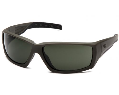 Захисні окуляри Venture Gear Tactical OverWatch Green (forest gray) Anti-Fog, чорно-зелені в зеленій оправі Захисні окуляри Venture Gear Tactical OverWatch Green (forest gray) Anti-Fog, чорно-зелені в зеленій оправі