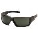 Захисні окуляри Venture Gear Tactical OverWatch Green (forest gray) Anti-Fog, чорно-зелені в зеленій оправі
