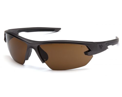Захисні окуляри Venture Gear Tactical Semtex 2.0 Gun Metal (bronze) Anti-Fog, коричневі в оправі кольору Захисні окуляри Venture Gear Tactical Semtex 2.0 Gun Metal (bronze) Anti-Fog, коричневі в оправі кольору
