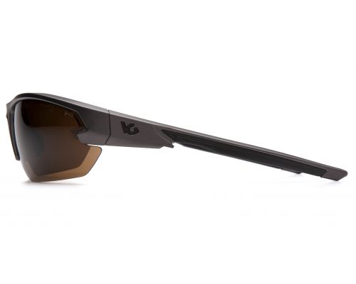 Захисні окуляри Venture Gear Tactical Semtex 2.0 Gun Metal (bronze) Anti-Fog, коричневі в оправі кольору Захисні окуляри Venture Gear Tactical Semtex 2.0 Gun Metal (bronze) Anti-Fog, коричневі в оправі кольору