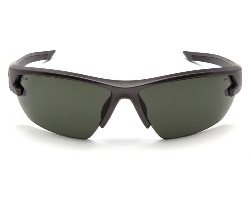 Захисні окуляри Venture Gear Tactical Semtex 2.0 Gun Metal (forest gray) Anti-Fog, чорно-зелені в оправі кольору Захисні окуляри Venture Gear Tactical Semtex 2.0 Gun Metal (forest gray) Anti-Fog, чорно-зелені в оправі кольору