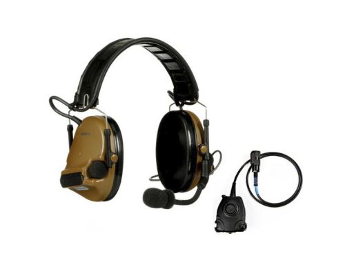 Активні навушники 3M PELTOR COMTAC V Dual Comm Kit + 2 кнопки PTT Активні навушники 3M PELTOR COMTAC V Dual Comm Kit + 2 кнопки PTT