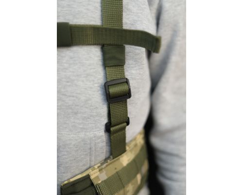 Пояс РПС тактический с Molle Разгрузка для ВСУ с креплением на спину (100 - 120) Пояс РПС тактический с Molle Разгрузка для ВСУ с креплением на спину (100 - 120)