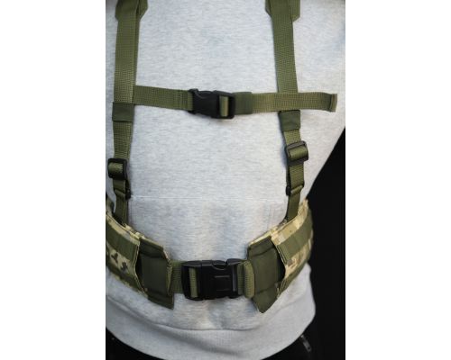 Пояс РПС тактический с Molle Разгрузка для ВСУ с креплением на спину (100 - 120) Пояс РПС тактический с Molle Разгрузка для ВСУ с креплением на спину (100 - 120)