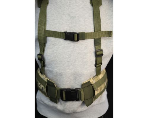 Пояс РПС тактический с Molle Разгрузка для ВСУ с креплением на спину (100 - 120) Пояс РПС тактический с Molle Разгрузка для ВСУ с креплением на спину (100 - 120)