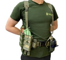 Пояс РПС тактичний з Molle Розгрузка  для ЗСУ з кріпленями на спину 120-140