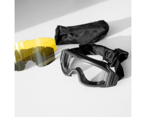Очки защитные Defenders Black (5783), Очки защитные Defenders Black (5783),