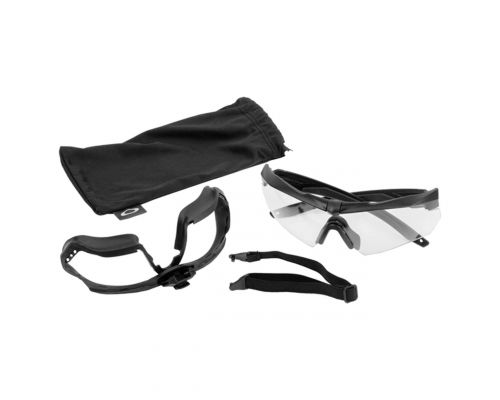 Захисні окуляри ESS Crossbow RESPONSE з прозорою лінзою та накладкою (clear) Захисні окуляри ESS Crossbow RESPONSE з прозорою лінзою та накладкою (clear)